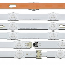 Комплект подсветки S_5U70_75_FL_L6_REV1.5, S_5U70_75_FL_M6_REV1.5, S_5U70_75_FL_R6_REV1.5, V5DU-750DCA-R1, V5DU-750DCB-R1, V5DU-750DCC-R1, BN96-34763A, BN96-34764A, BN96-34765A