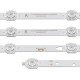 Подсветка матрицы (ТВ) Haier / Kivi / JVC 42"-43" LED42D08A-ZC26AG-01 + LED42D08B-ZC26AG-01 (30342008206), комплект планок
