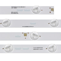 Комплект планок подсветки матрицы ТВ 28" RF-AS280B32-0701S-01, 280-Lens7sX3 (3 планки 7 LED 3V 532mm) Bravis, Ergo, Philco