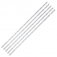 Комплект led подсветки для телевизоров Philips 43" LB43100 V0_00, LB4310D V0_00, Everlight LBM430M0801-EN-1(0) (830mm 8LED), Everlight LBM430M0801-EK-1(0), Everlight LBM430M0801-EU-1, IC-A-AOAG43DA96, LBM430M0801