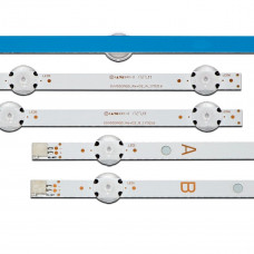 Комплект LED подсветки для телевизоров 55" SVV550AQ9_REV02_A_170216 + SVV550AQ9_REV02_B_170216, SVV550AQ9 REV02, SVV550AW9 Rev00, JL.D55061330-078AS-M, JL.D55061330-078HS-M, LG Innotek Vestel 55inch 55500 LED ARRAY A/B-Type REV0.0