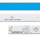 Комплект планок LED подсветки для телевизоров 28″  TCL 28: H28V9900, H28VPP00, TOT_28B2550_3030C_5S1P REV.V4 006-P2K2071A, TOT-28B2550-3030C-5S1P REV.V4