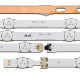 Комплект светодиодных ламп подсветки для телевизоров Samsung 48″ V5DF-480DCA-R2 , V5DF-480DCB-R2, BN96-34785A, BN96-34786A, S_5J63_48_FL_L6_REV1.5, S_5J63_48_FL_R4_REV1.5, LM41-00106R, LM41-00117L