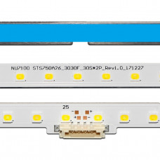 Комплект подсветки STS750A26_3030F_30S*2P_Rev1.0_171227 NU7100, BN96-46078A, BN61-15487A, UN75NU6900FXZA, UN75NU7100, UN75NU6900, UN75NU7200, UN75NU6900F, UE75NU6900, UE75NU6950, UE75NU7172, UE75NU7170