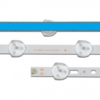 Универсальная планка LED подсветки для телевизора JH-598MM-10LED  598×10 мм 10 led - 3V