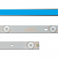Комплект подсветки K433535T0409581 Rev1.2, K433535T040963J, ZK43D09-ZC21FG-01, K433535T041055, PLDED4331A, Vinga 43 L43FHD21B, Proscan 43: PLDED4331A, Utok 43: 43FHD1